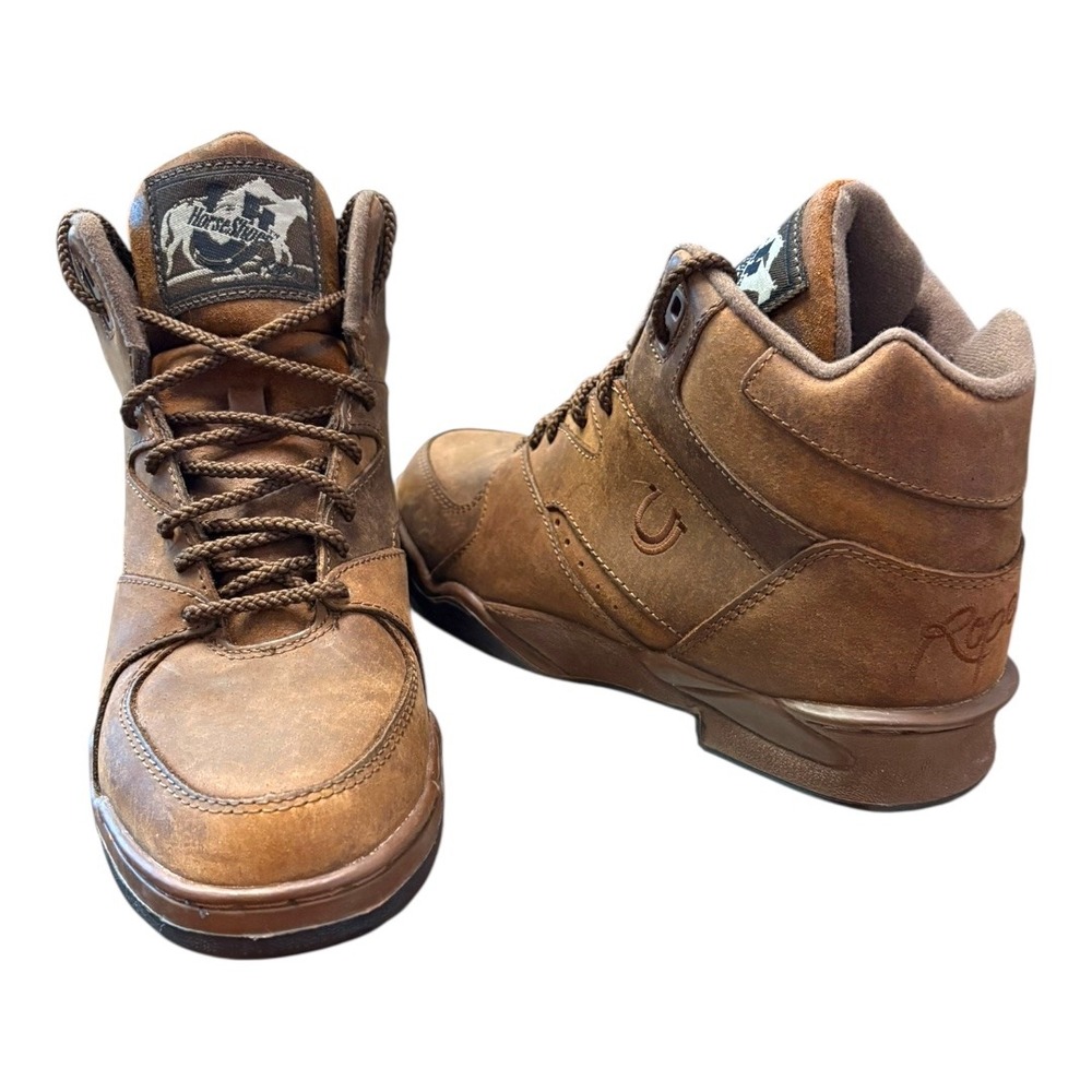Roper Womens 8.5 Horseshoe hiking boots Excellent Condition! - Picture 3 of 16